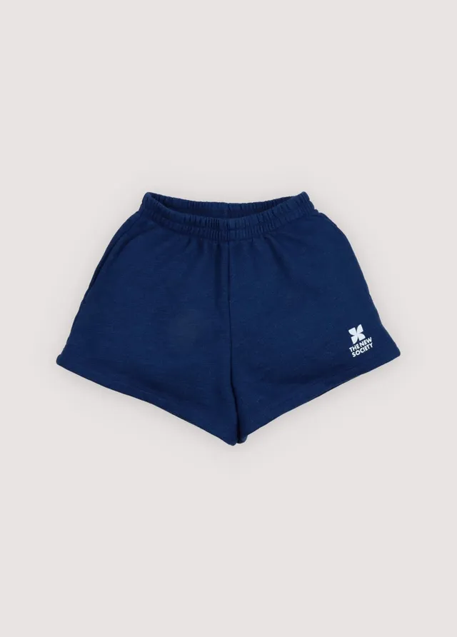 The New Society TNS Logo Short pantaloncini Indigo Denim