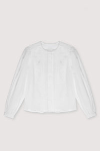 The New Society Nemea camicetta bianca cotone