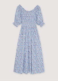 The New Society Cloe Print vestito donna in cotone sample