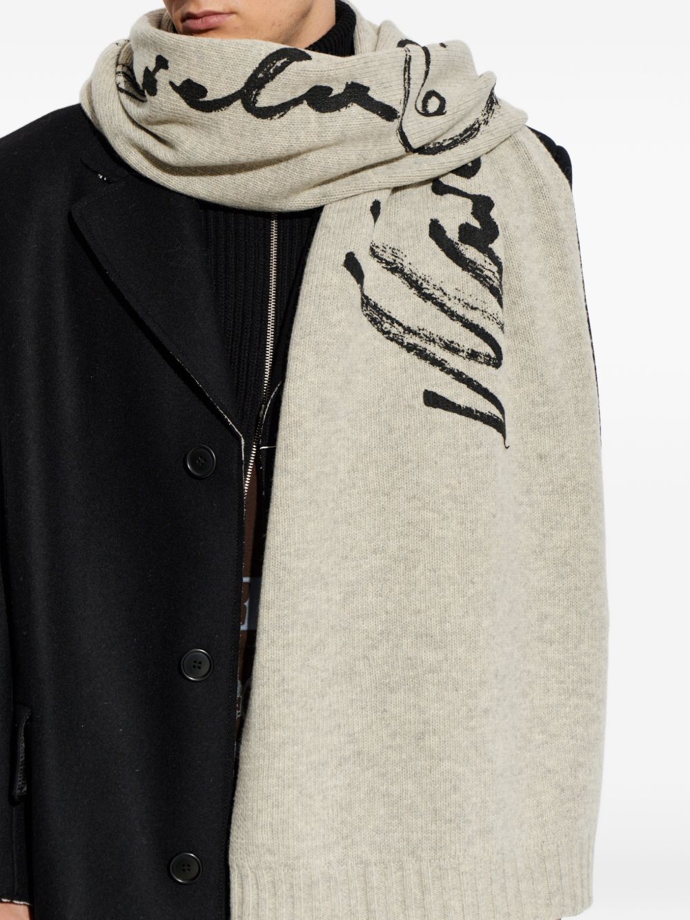 MM6 Maison Margiela S52TE0064 sciarpa uomo taglia unica