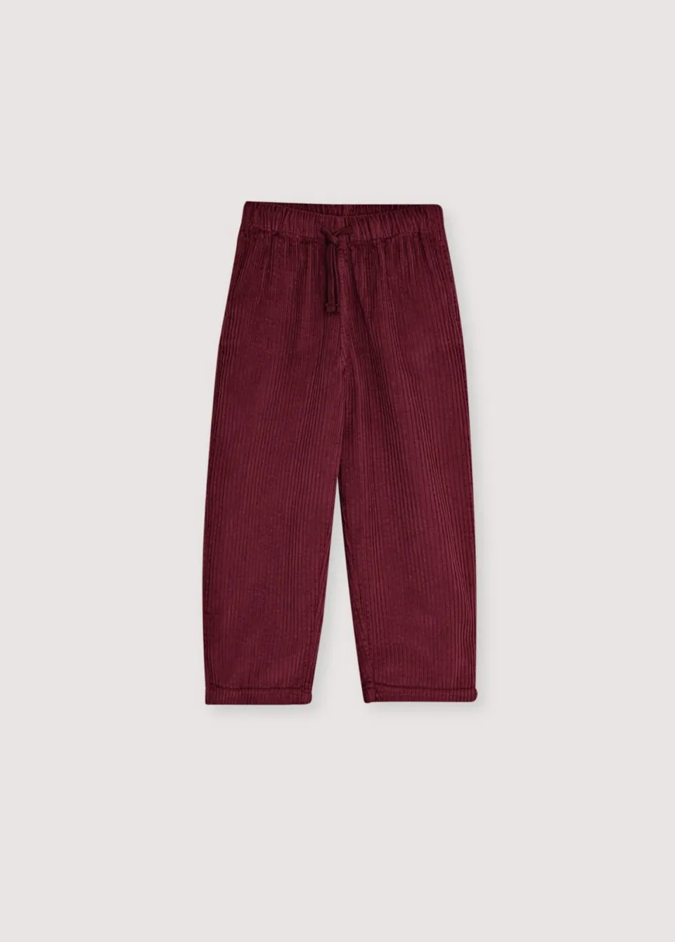 The New Society Nicol pantaloni velluto viola 6 anni cotone