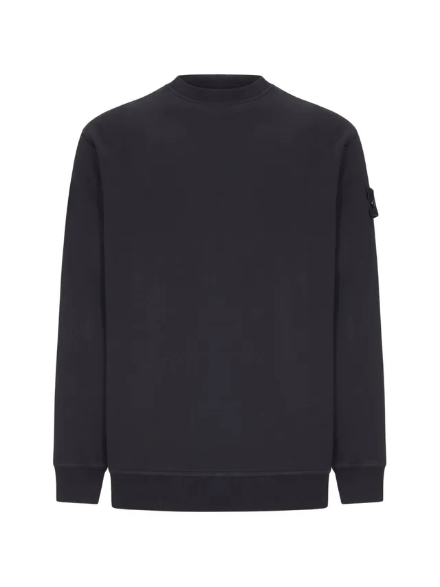 Stone Island L2S156100069 felpa nera uomo invernale