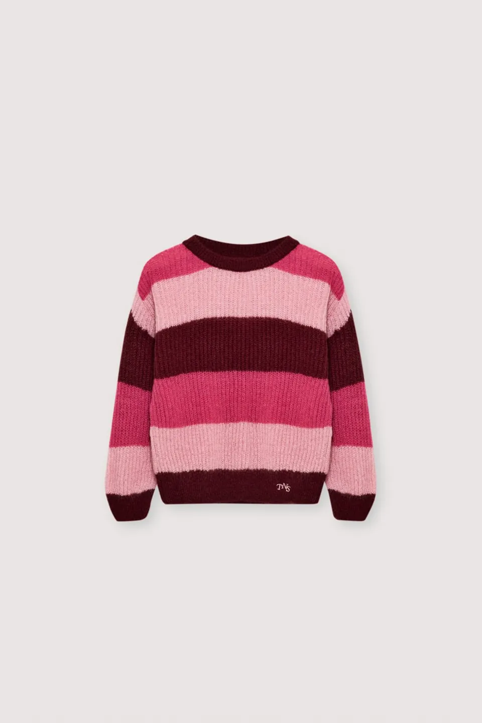 The New Society Astrid Jumper maglione mohair prugna 6 anni