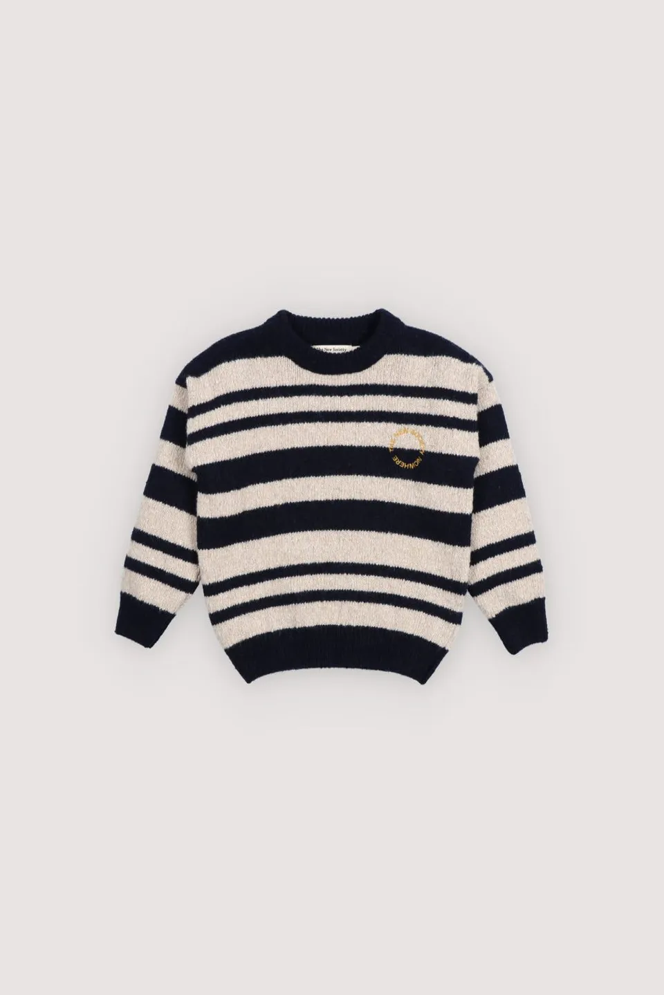 The New Society Jorge maglione righe blu navy 6 anni