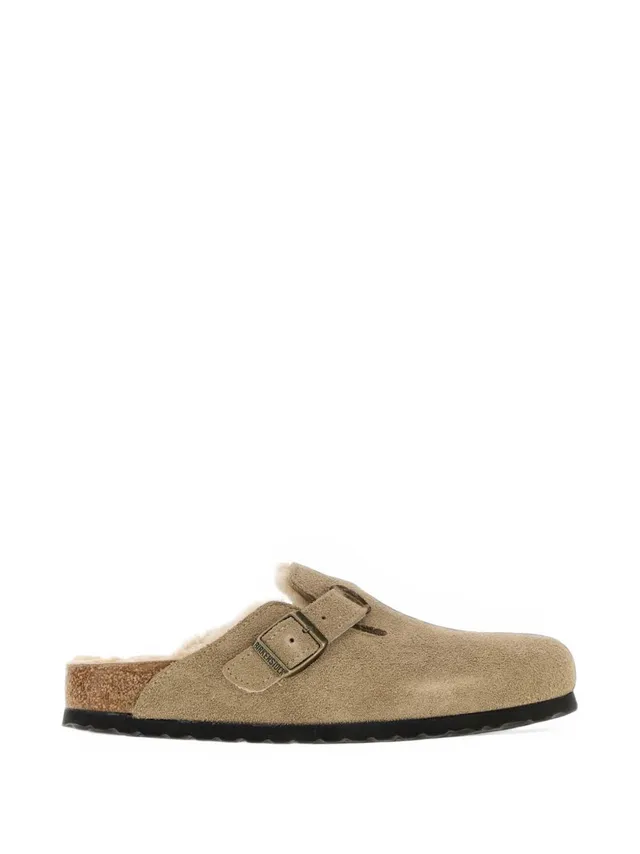 Birkenstock Boston Shearling 1028299 sabot taupe