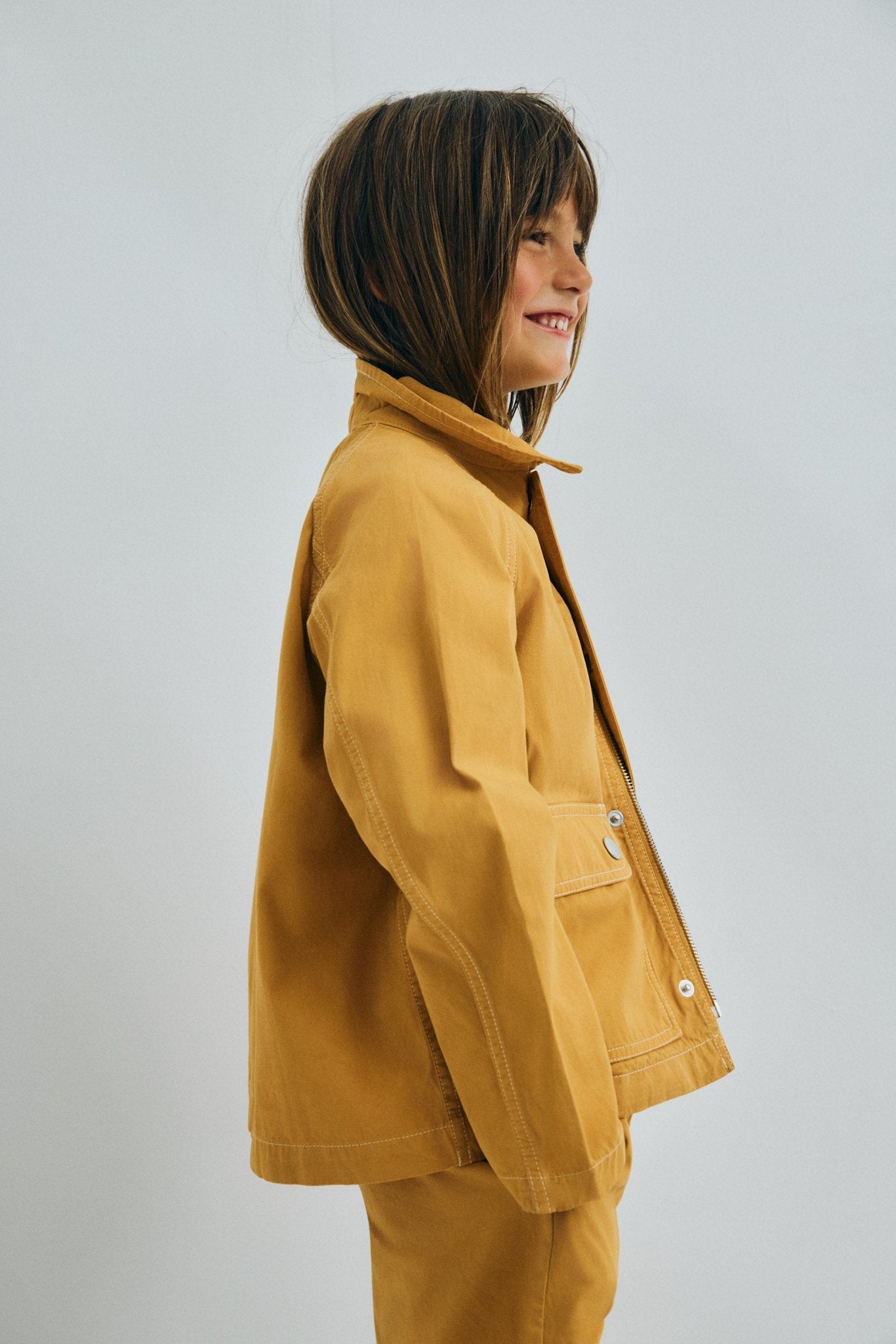 The New Society Cosmos Jacket giacca bimbo Honey Gold
