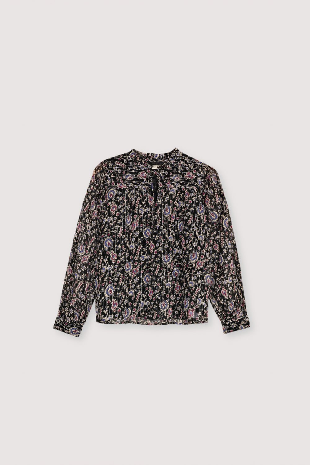 The New Society Francisca blusa ragazza viscosa lurex