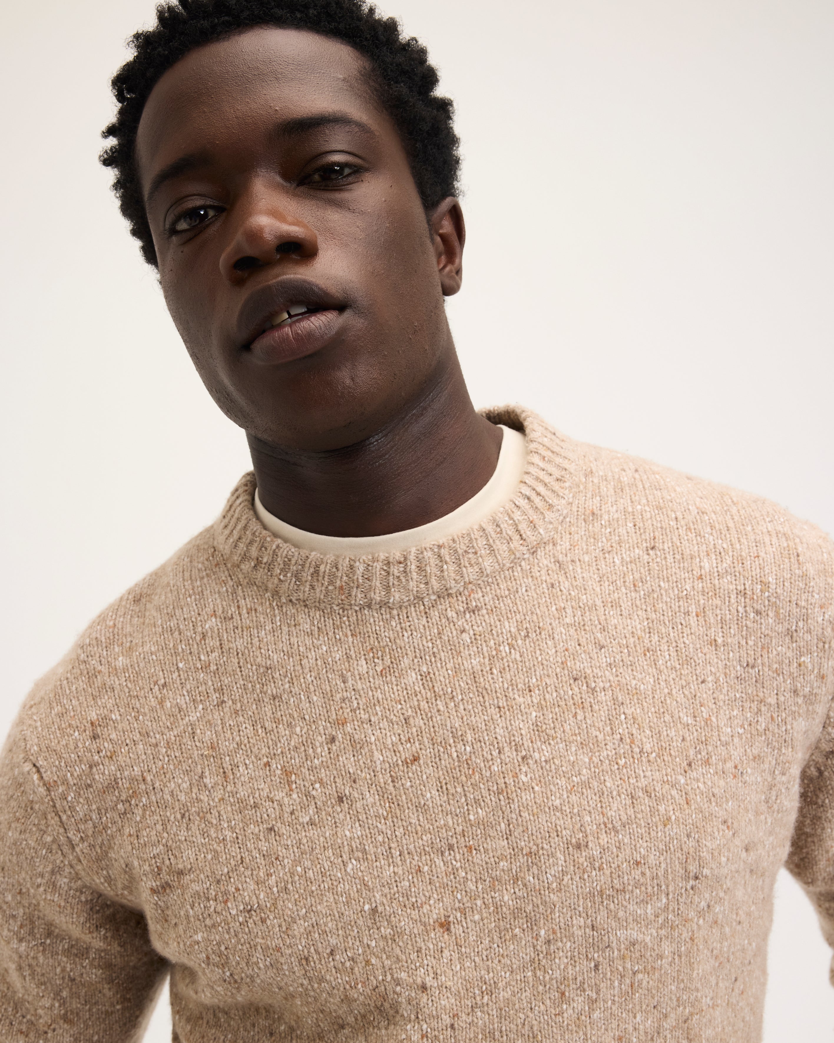 GOODPEOPLE Kookai maglione lana beige
