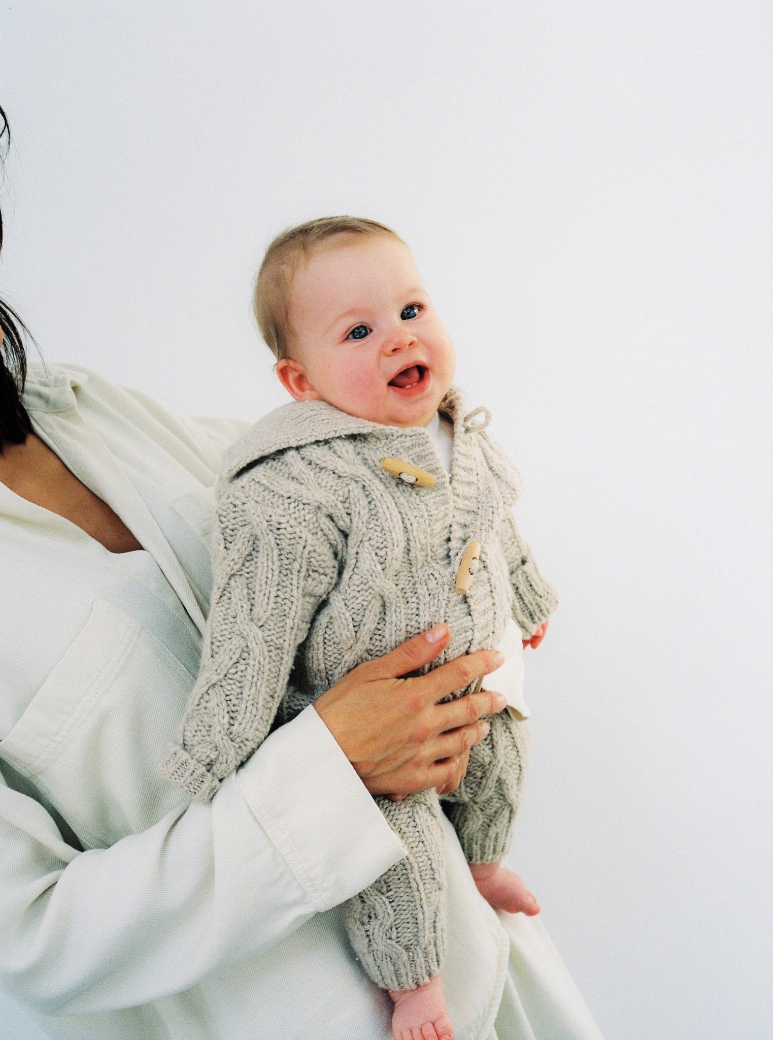 The New Society Maria Cardigan Neonata Moonlight Lana