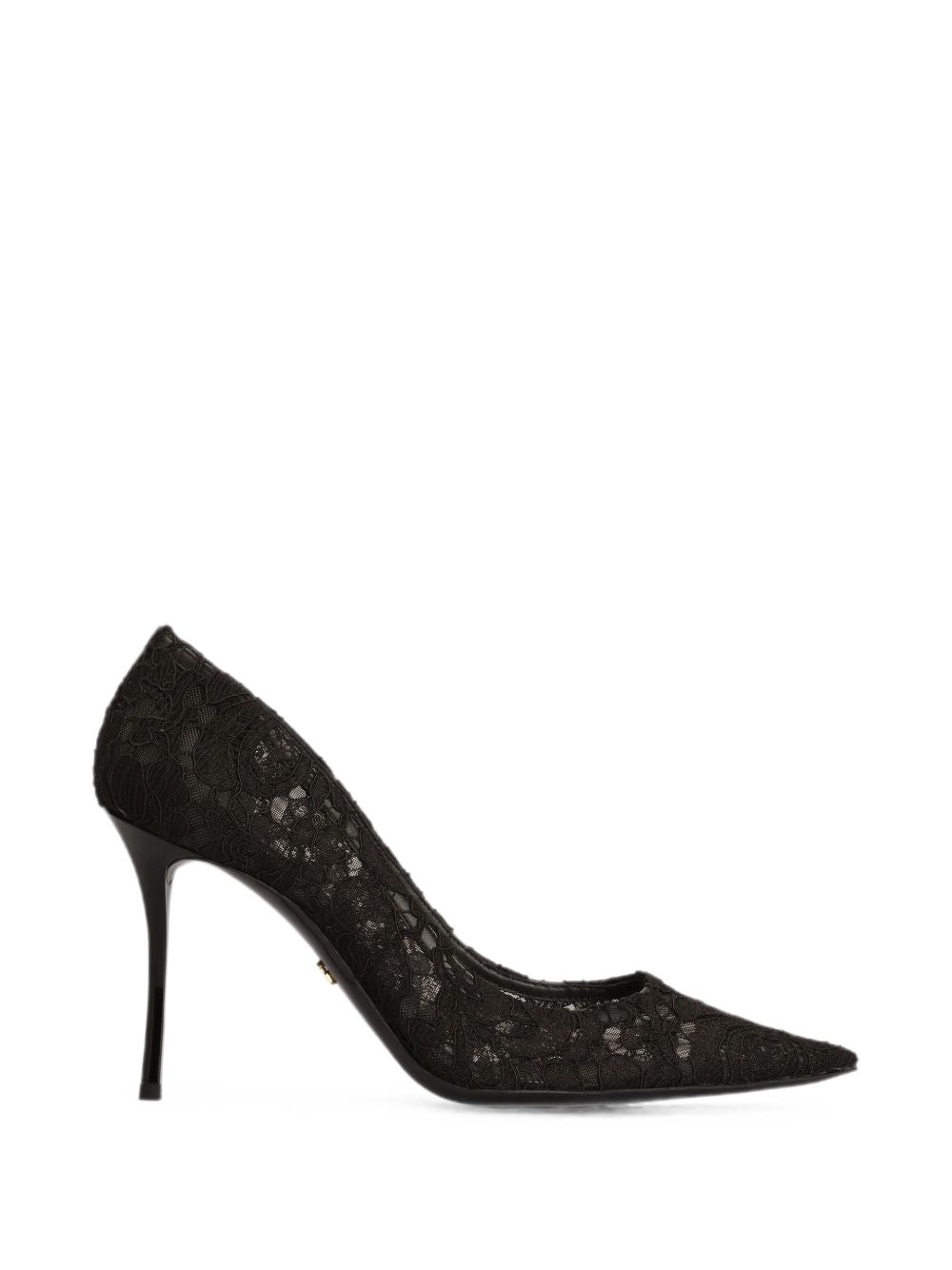 Dolce & Gabbana CD1995 decollete nere tacco elegante