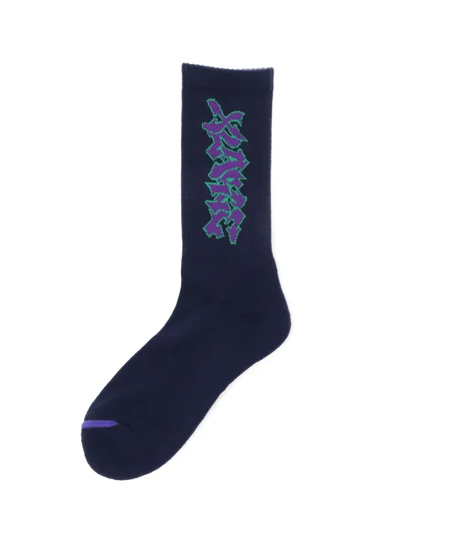 X-Large Grafitti Logo Socks calzini bianchi logo