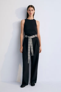The New Society Orfeo t-shirt donna caviar cotone