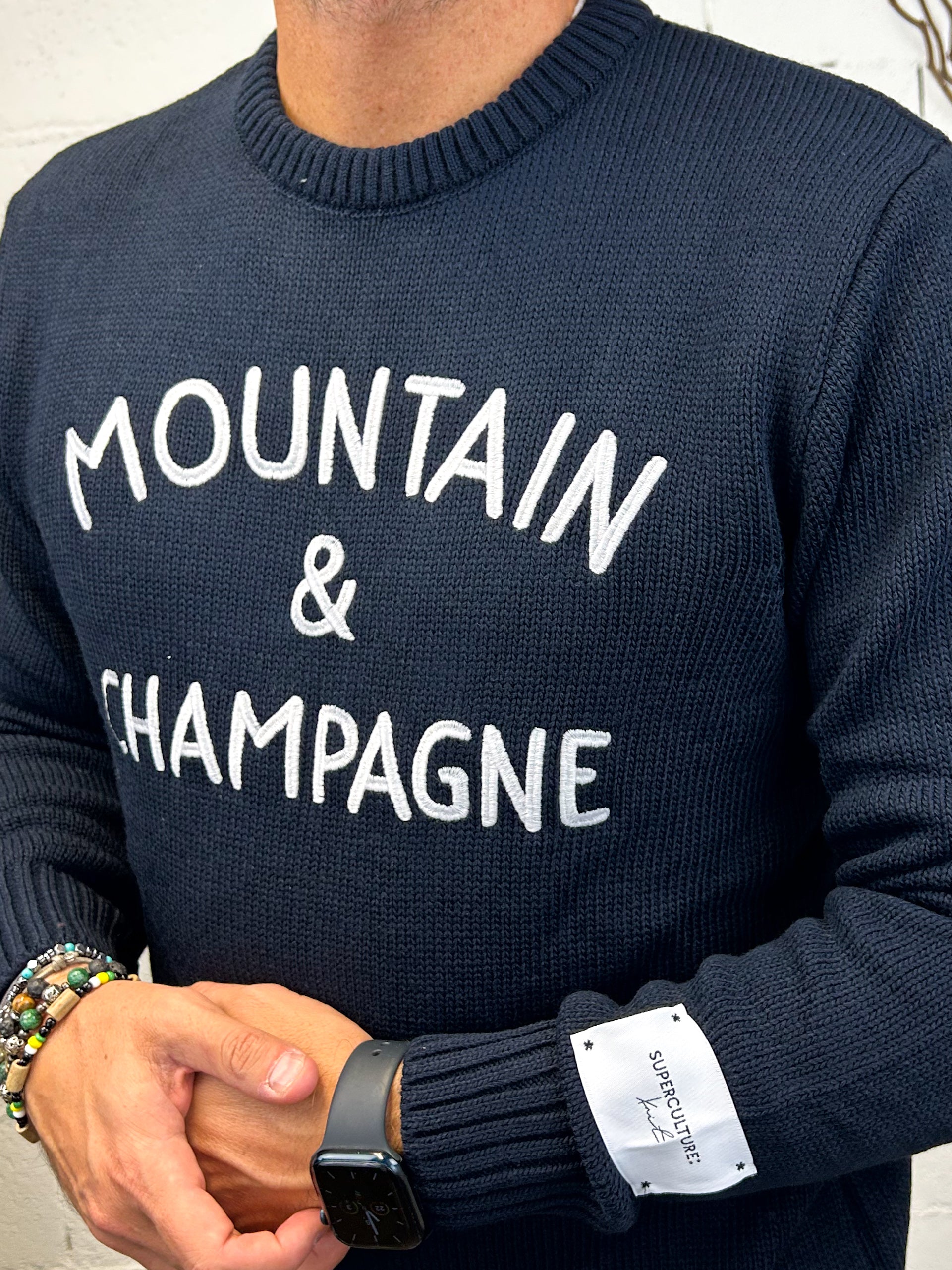 SUPERCULTURE Mountain & Campagne maglione vestibilita regolare