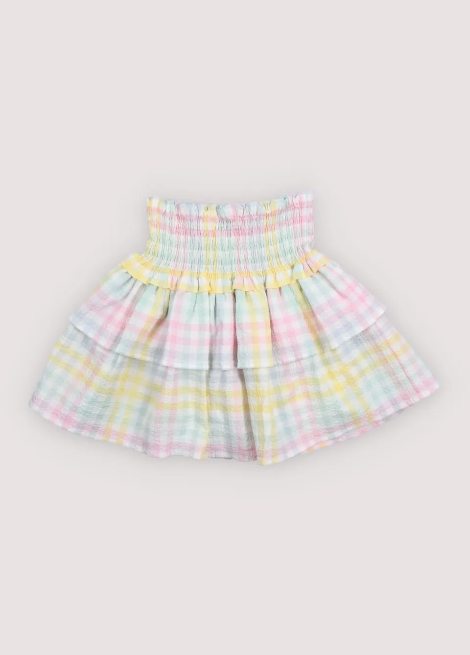 The New Society Mallow gonna bambina cotone Mallow Check