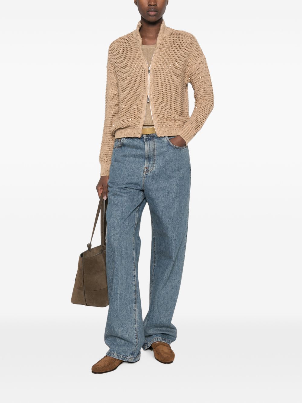 Max Mara Studio 2626346051600 cardigan cammello donna
