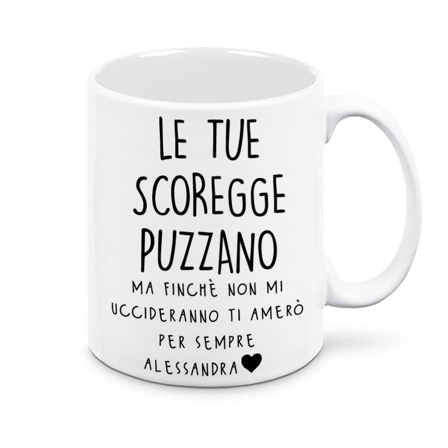 Mr. Gadgets Tazza Scoreggia con Frase Divertente