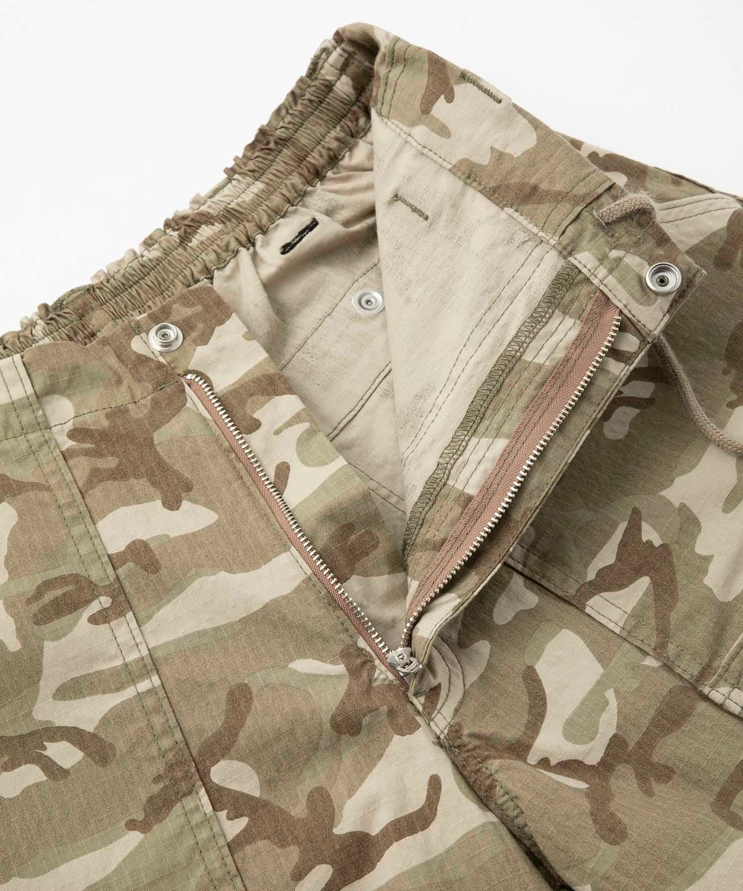 X-Large Military Bush Short shorts cotone verdi