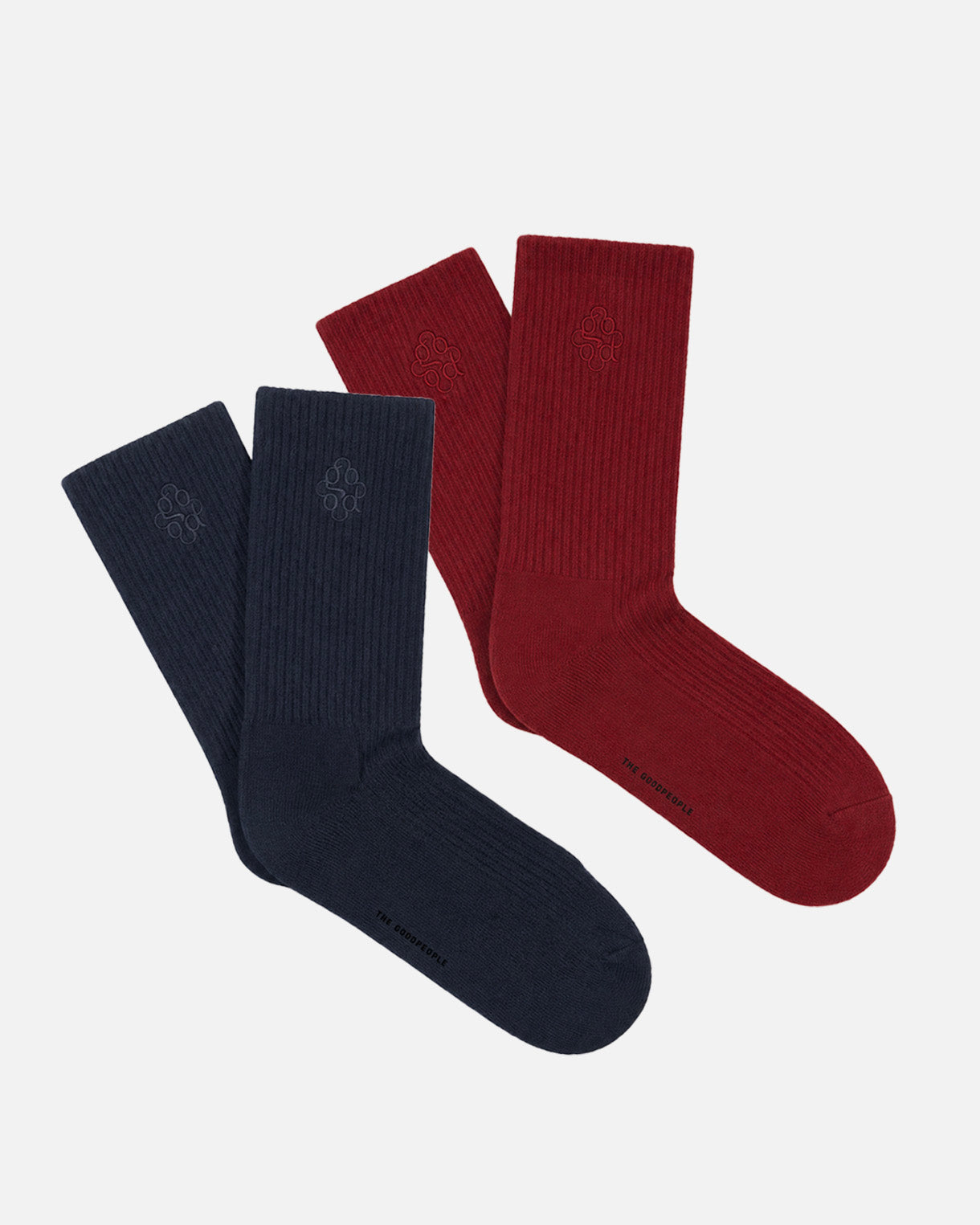GOODPEOPLE Heritage calzini cotone 2 paia