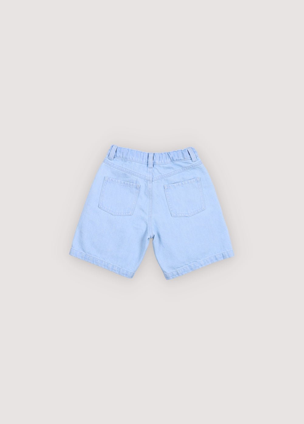 The New Society Ginger bermuda bambino denim chiaro 6 anni cotone