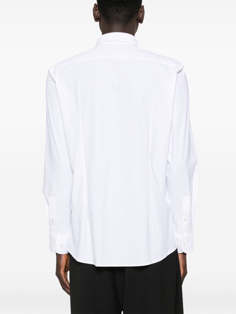 Boss 50555747 camicia bianca uomo cotone
