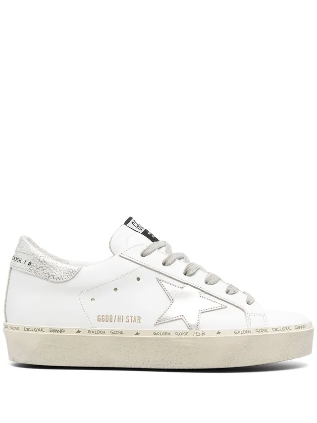 Golden Goose Hi Star GWF00118 sneakers bianche 38