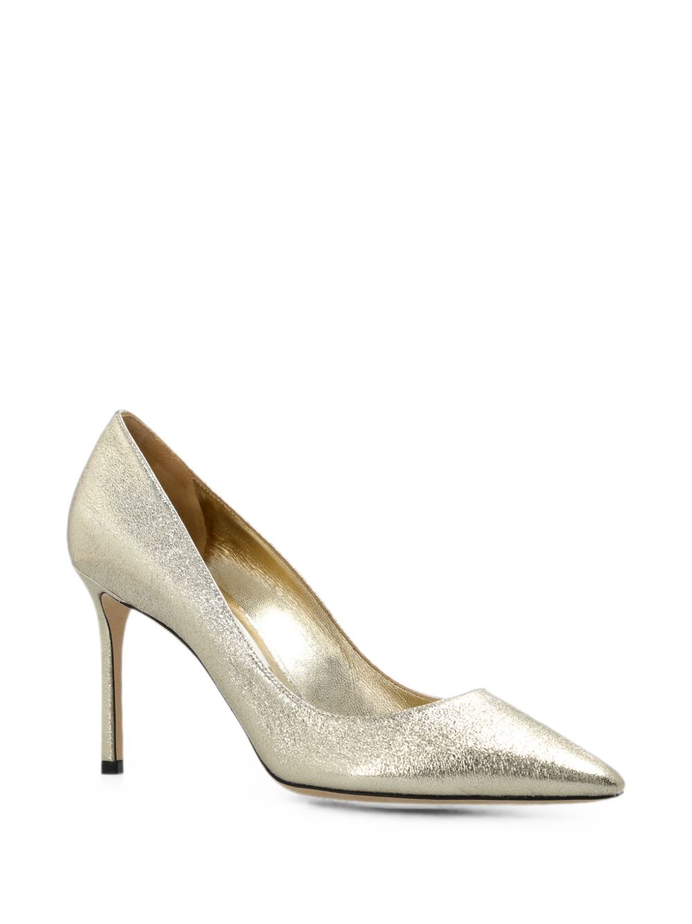 Jimmy Choo Romy 85 decollete platinum donna