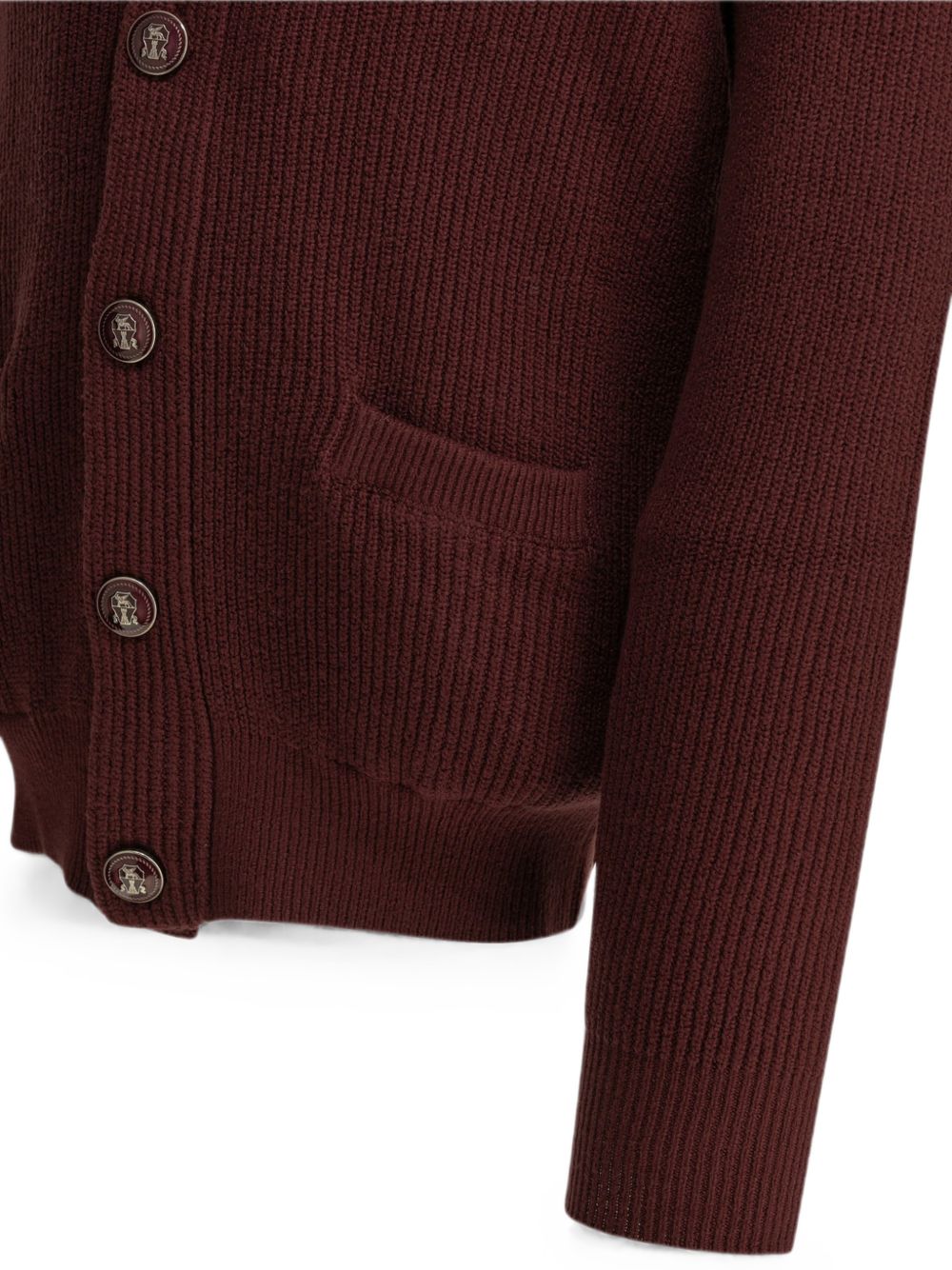 Brunello Cucinelli MNI709706 cardigan borgogna