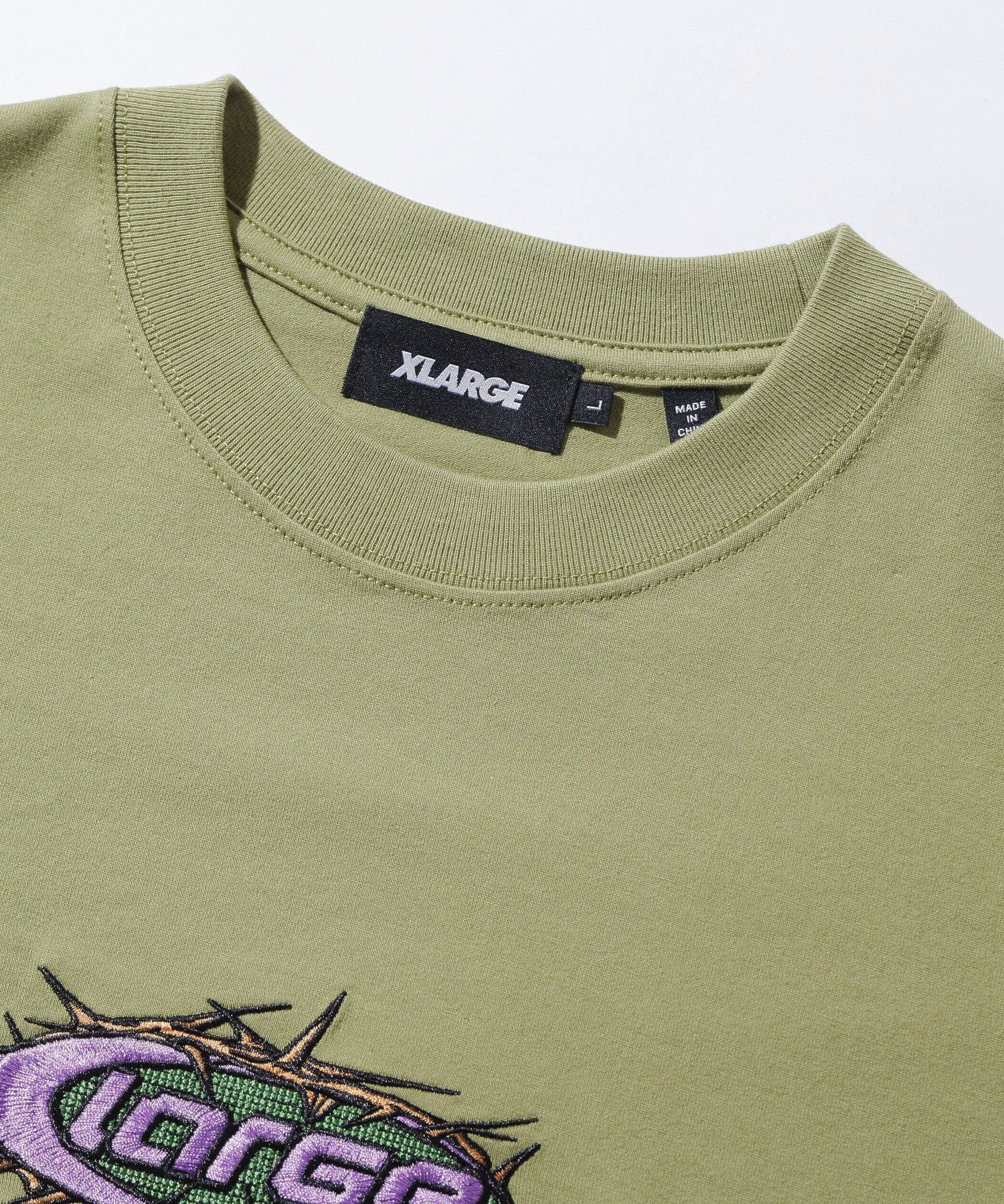 X-Large Barbed Wire Logo t-shirt maniche corte cotone