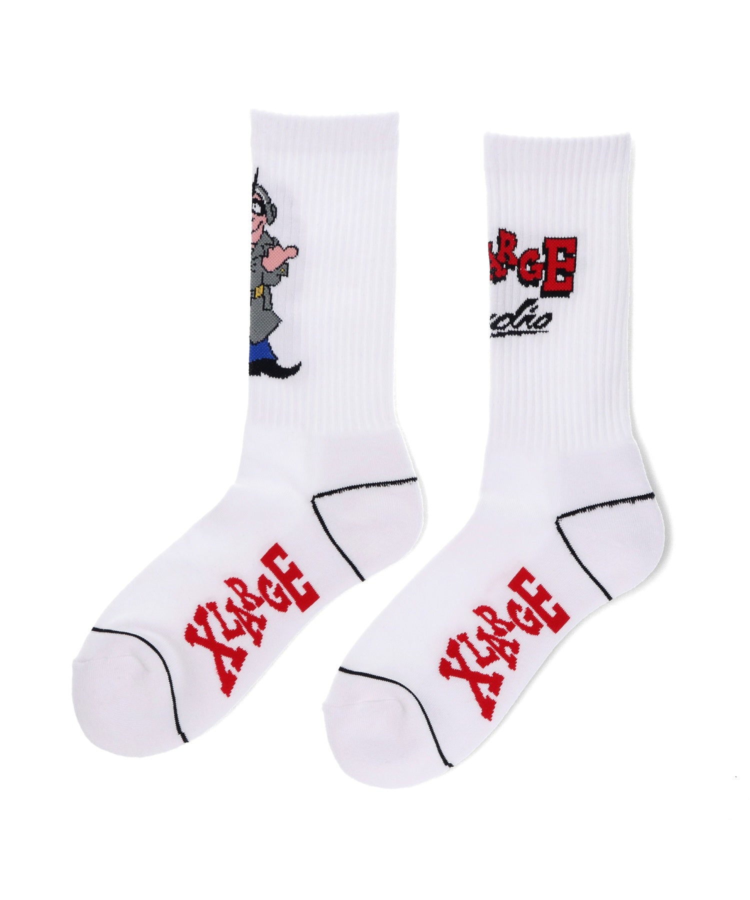 X-Large Radio calzini taglia unica cotone