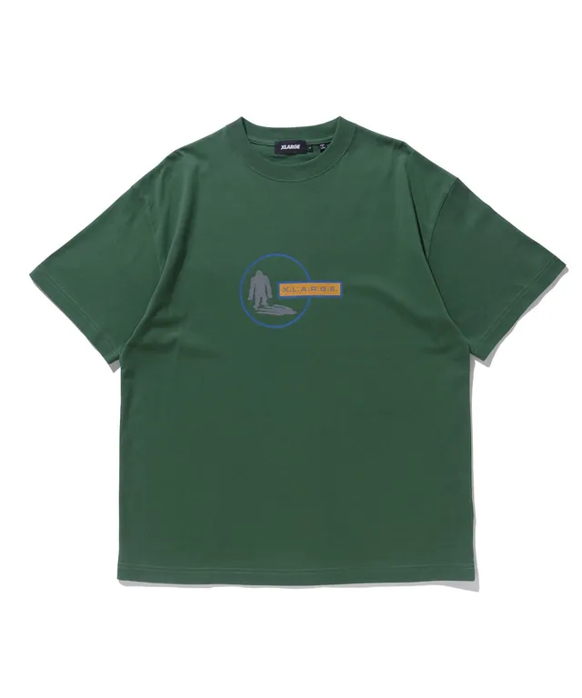 X-Large Uma maglietta maniche corte verde cotone