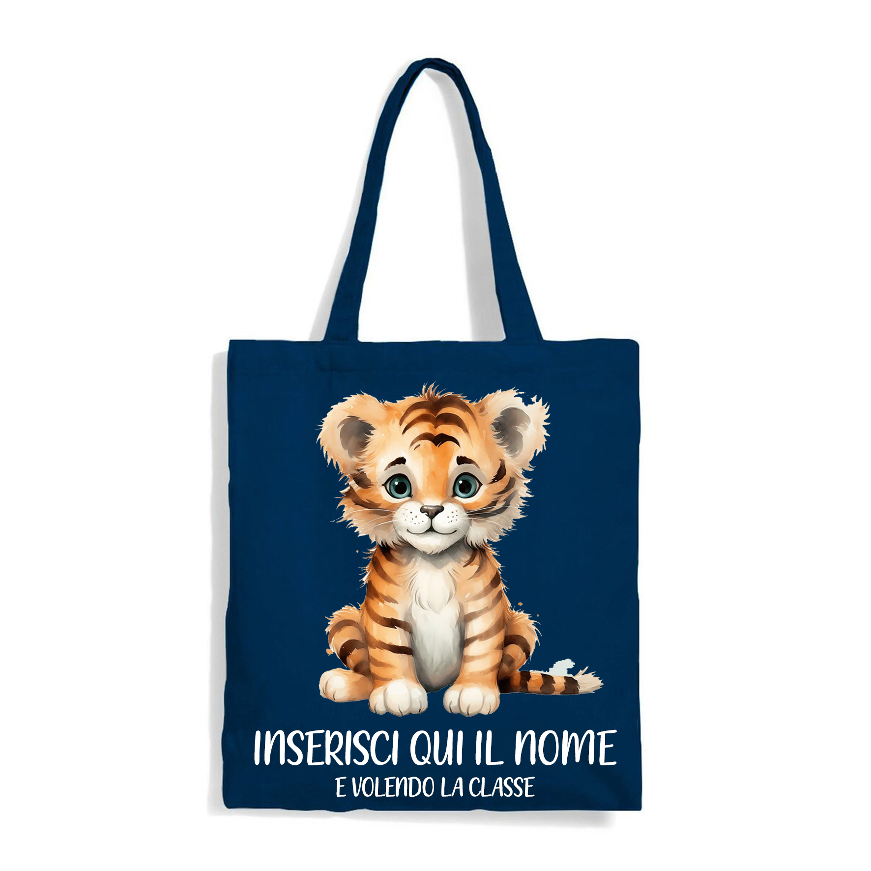 Mr. Gadgets Tigre shopper blu uso quotidiano