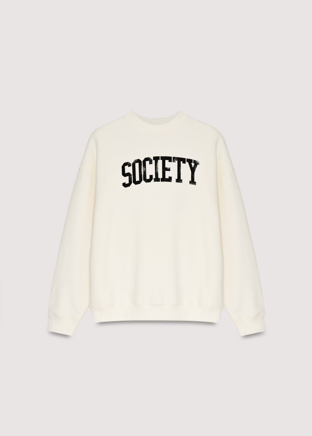 The New Society Society felpa teen bianco cotone