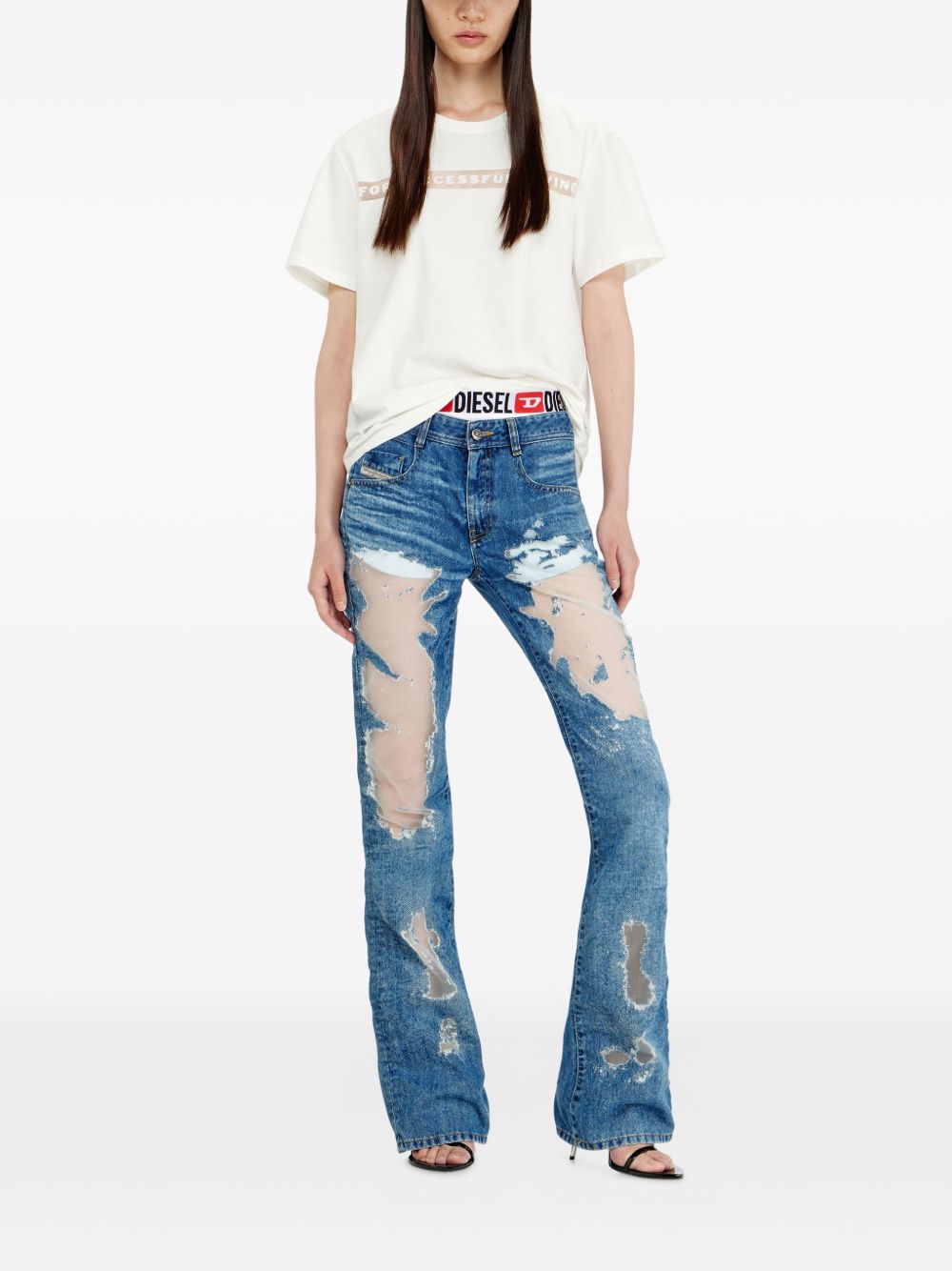 Diesel Capsule P01805 t-shirt bianca unisex