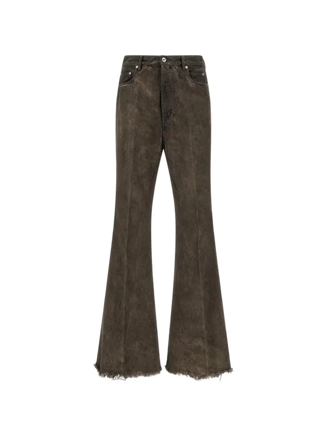 Rick Owens RR02F4335 pantaloni dust uomo