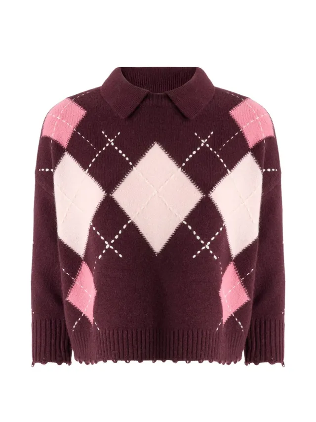 Pinko 107286 A3IEYN2 maglia bordeaux donna