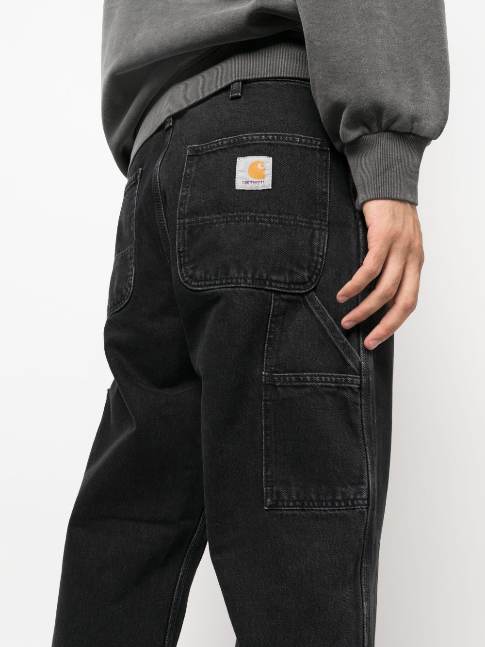 Carhartt I032699 jeans uomo neri