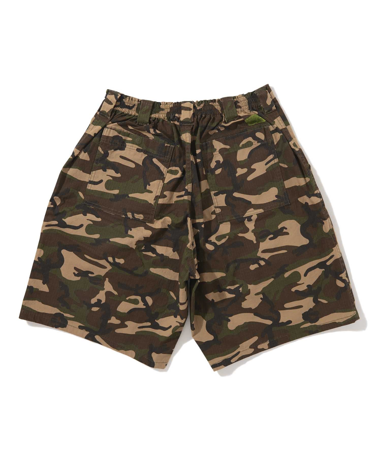 X-Large Military Bush Short shorts cotone verdi