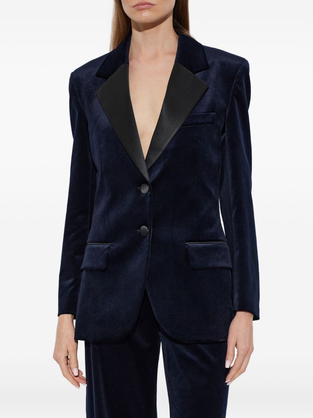 Victoria Beckham 1425WJK007244B giacca donna midnight