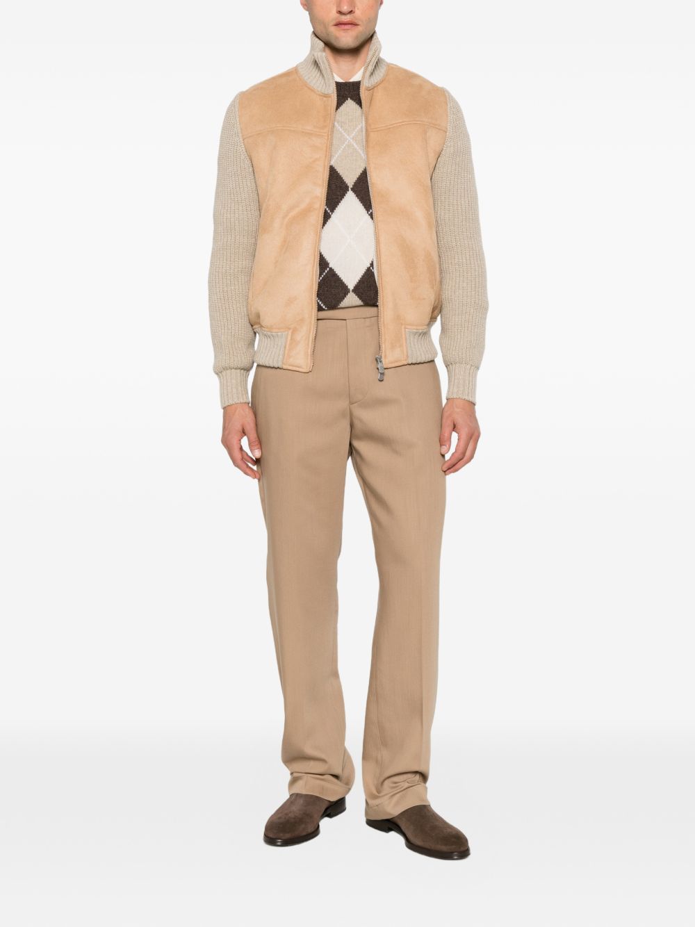 Berwich Lucano Elax ENF01GCAMEL pantaloni camel uomo