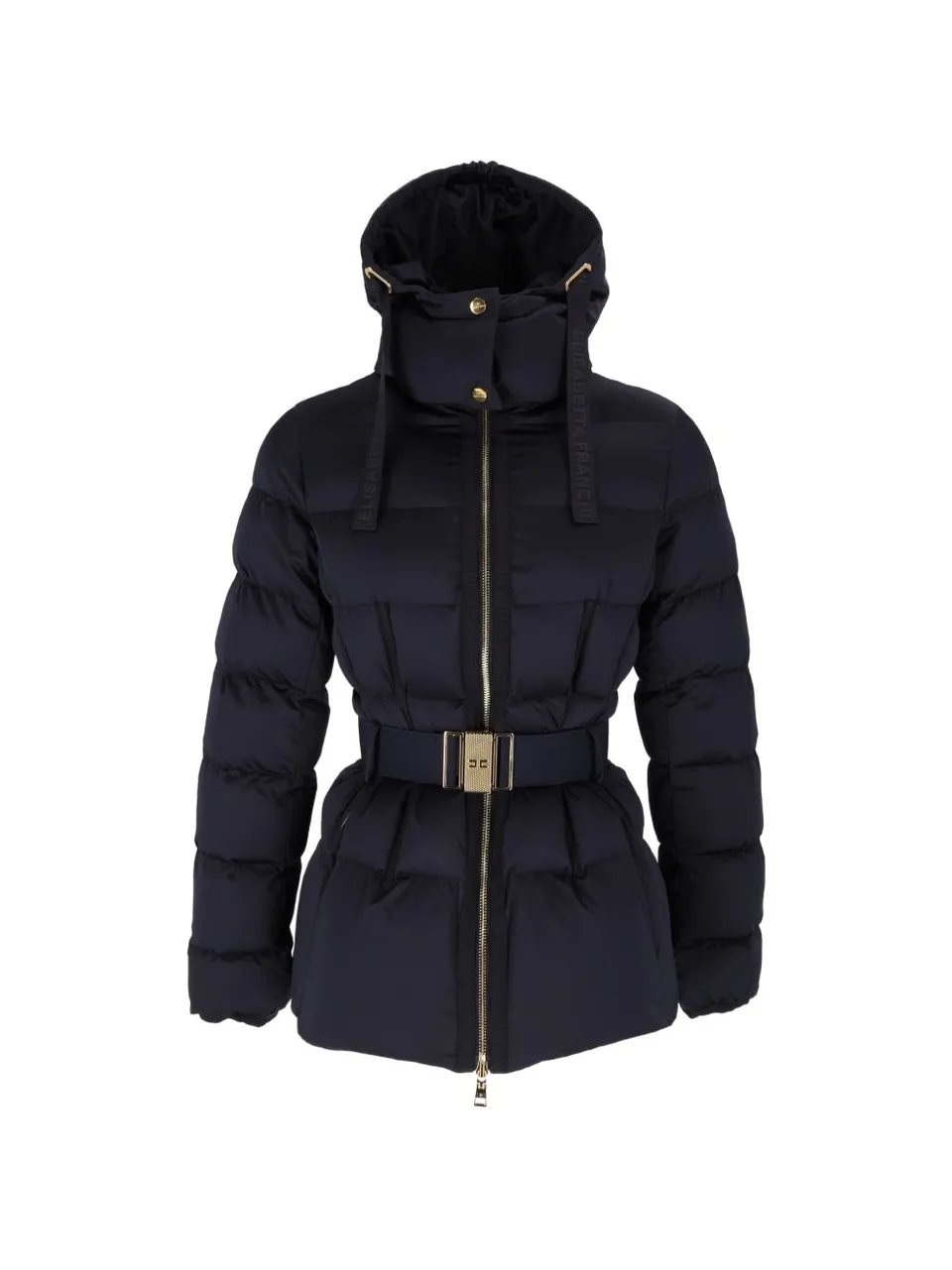 Elisabetta Franchi PI92D66E2 bomber donna blu notte