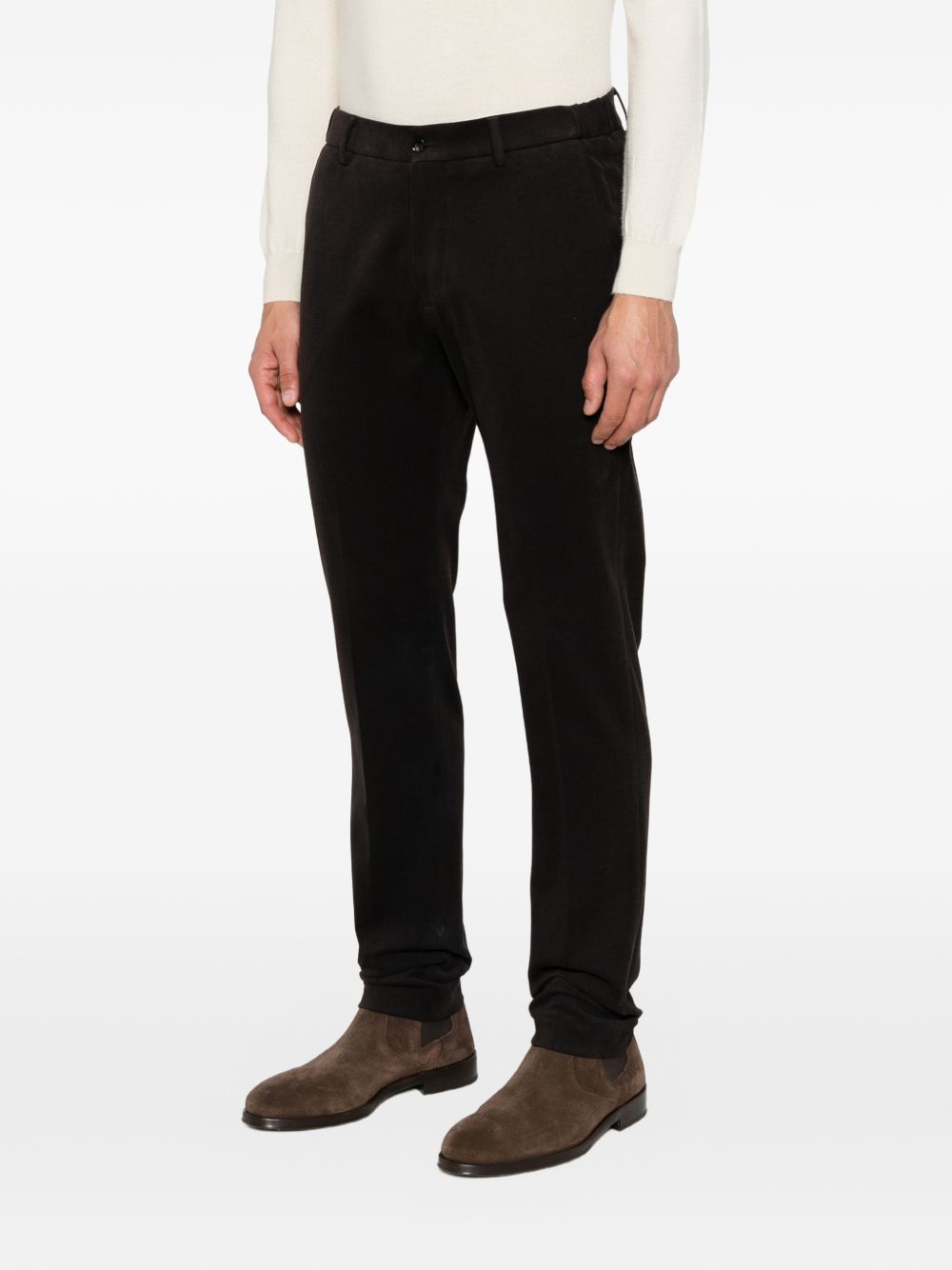 Berwich Morello ELAXTS1620XDK Brown pantaloni marrone