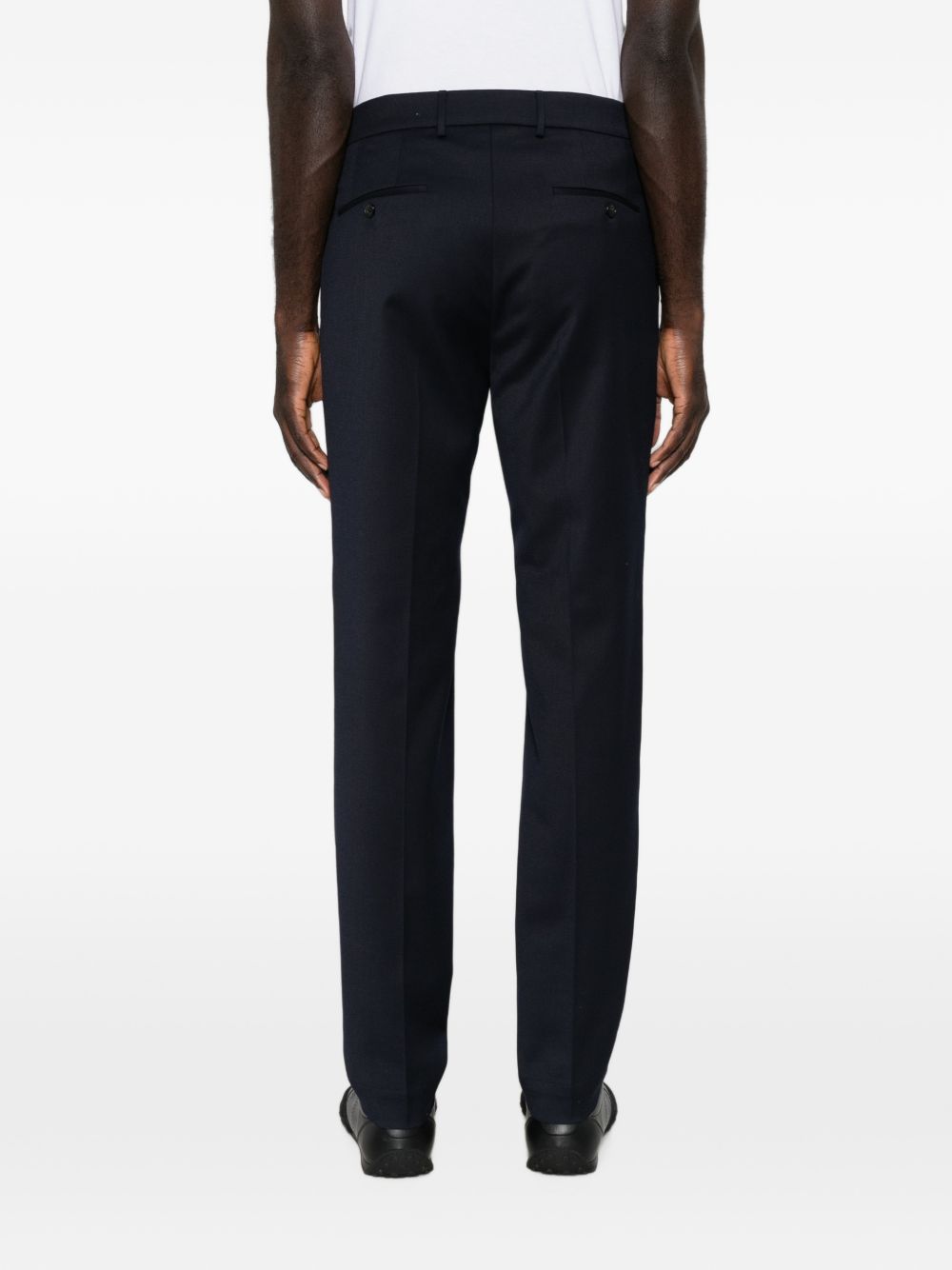 Incotex 1TS042 pantaloni uomo blu