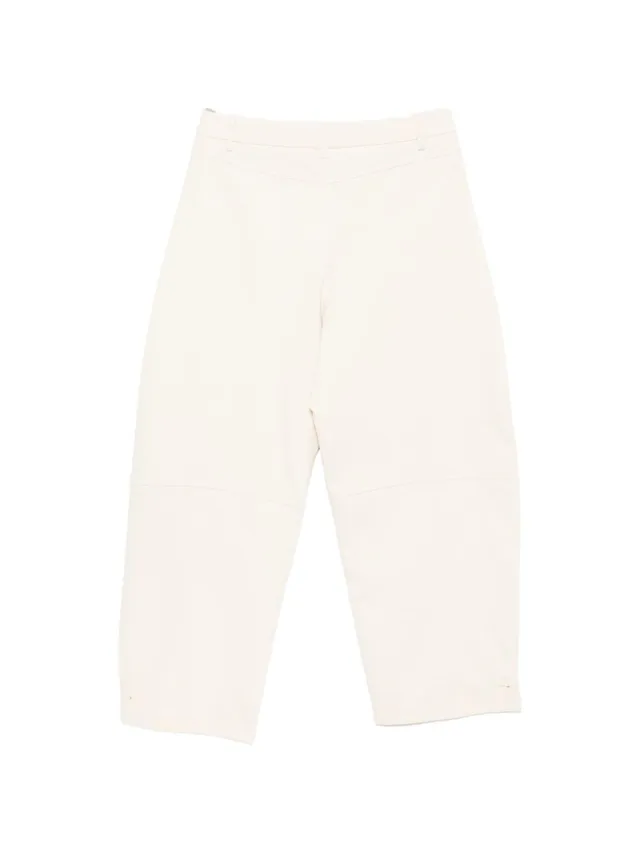 Liu Jo White WF6086J9189 pantaloni donna alabastro