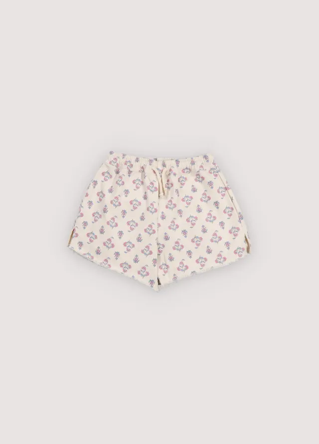 The New Society Clavel Print shorts 6 anni cotone BCI