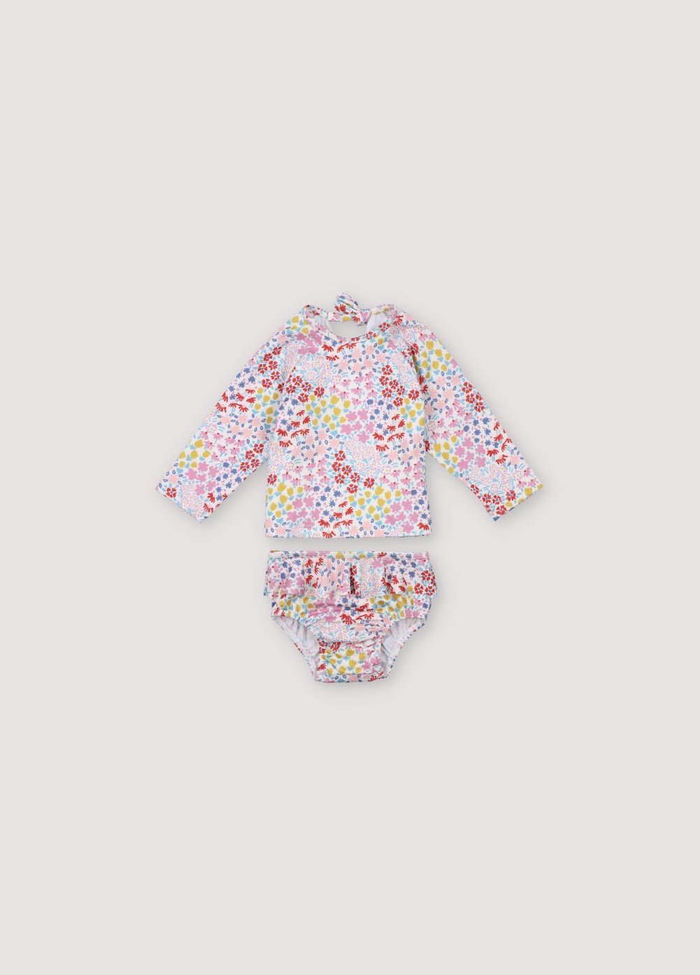 The New Society Costume Baby Anemone Print 6 Mesi 2 Pezzi