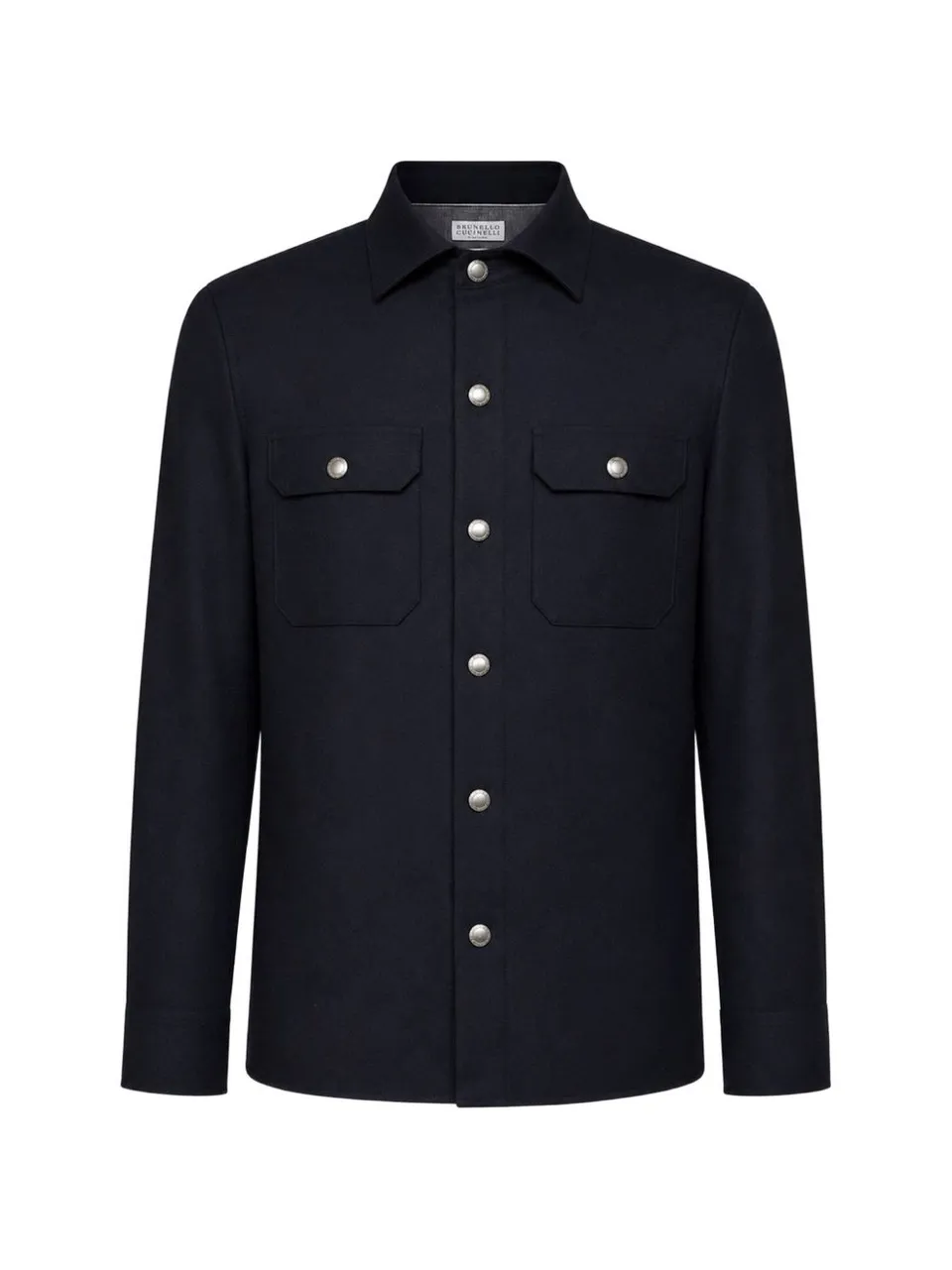 Brunello Cucinelli MY6660721 camicia navy uomo