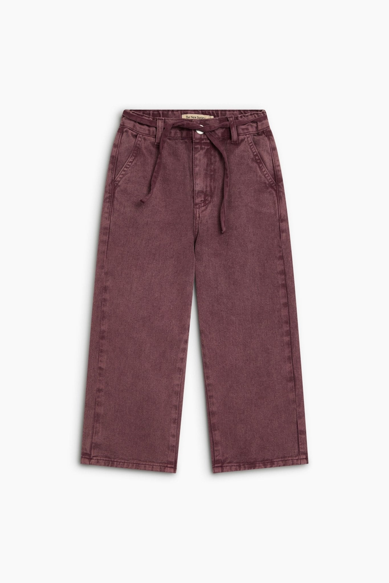 The New Society TNS Denim Wide Leg Pant jeans donna cotone