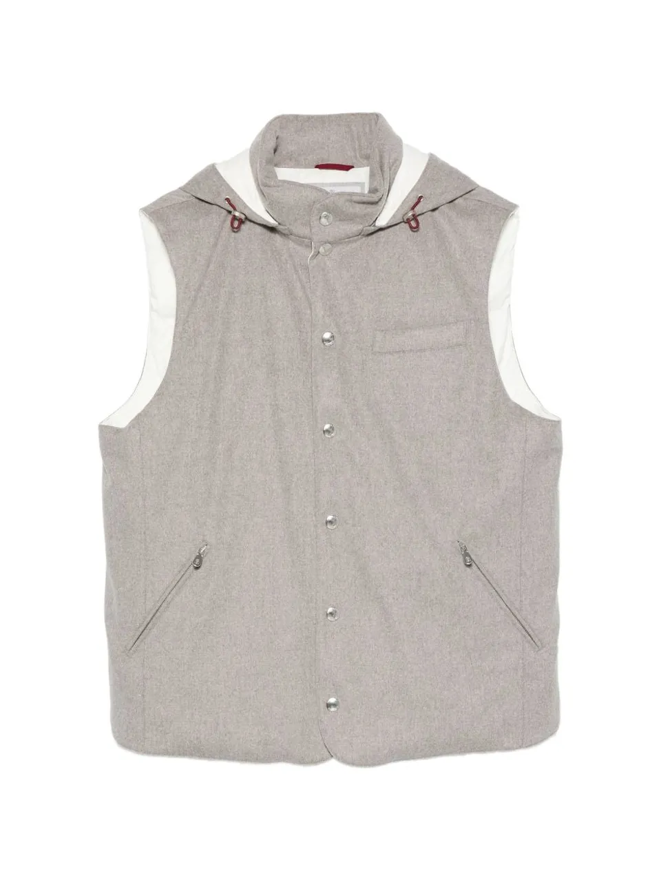 Brunello Cucinelli MM4701775 piumino uomo roccia