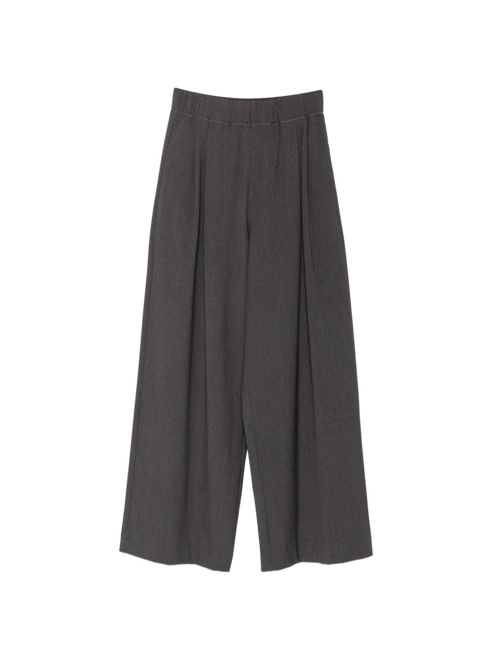 Eleh EFW260074 pantaloni grigio scuro donna