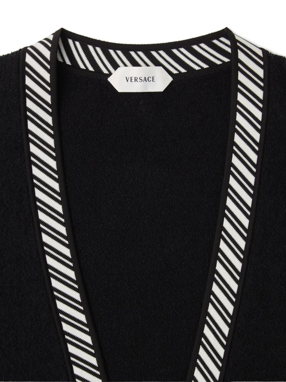Versace 1026388 1A183311B000 maglia donna nera